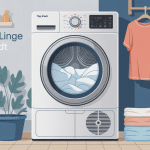 illustration seche linge top brandt dans buanderie compacte