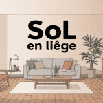 sol en liège avantages et inconvénients visuel chaleur isolation design