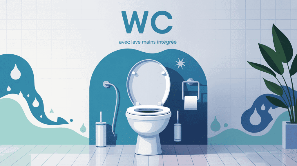 wc avec lave main avantages inconvénients compact et épuré