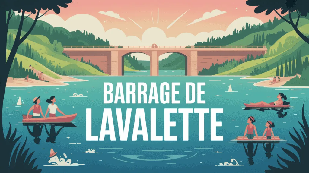 barrage de lavalette lac loisirs nautiques baignade