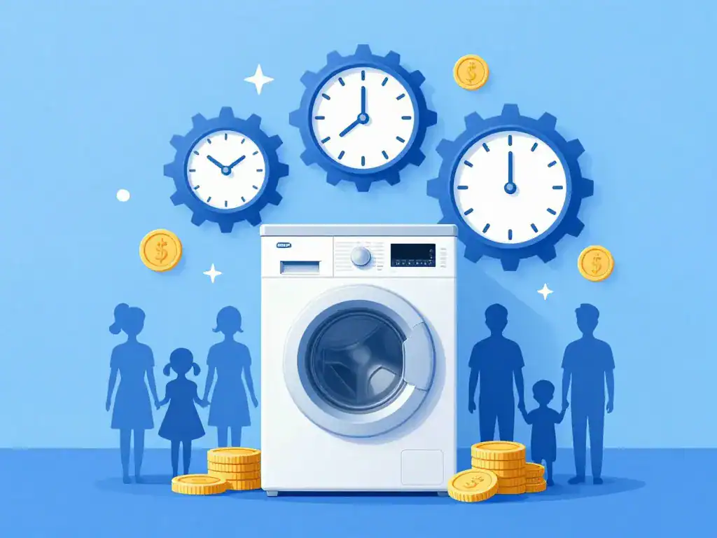 Lave linge Indesit piliers durabilité et valeur image symbolique