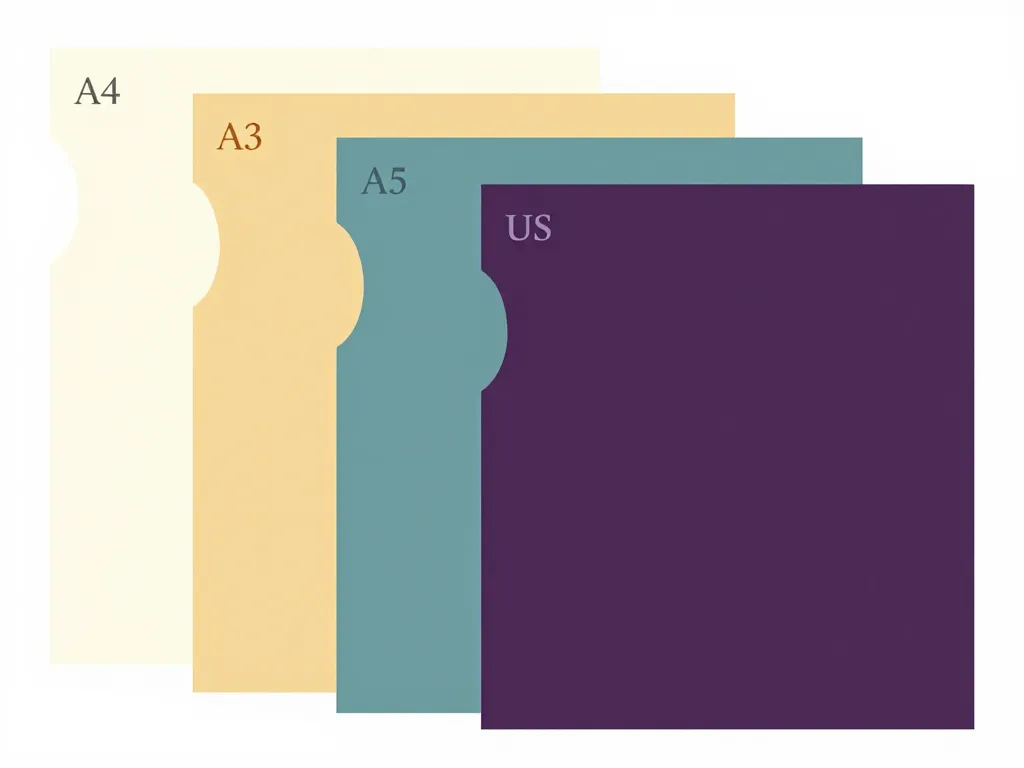format a4 en cm tailles comparées autres formats