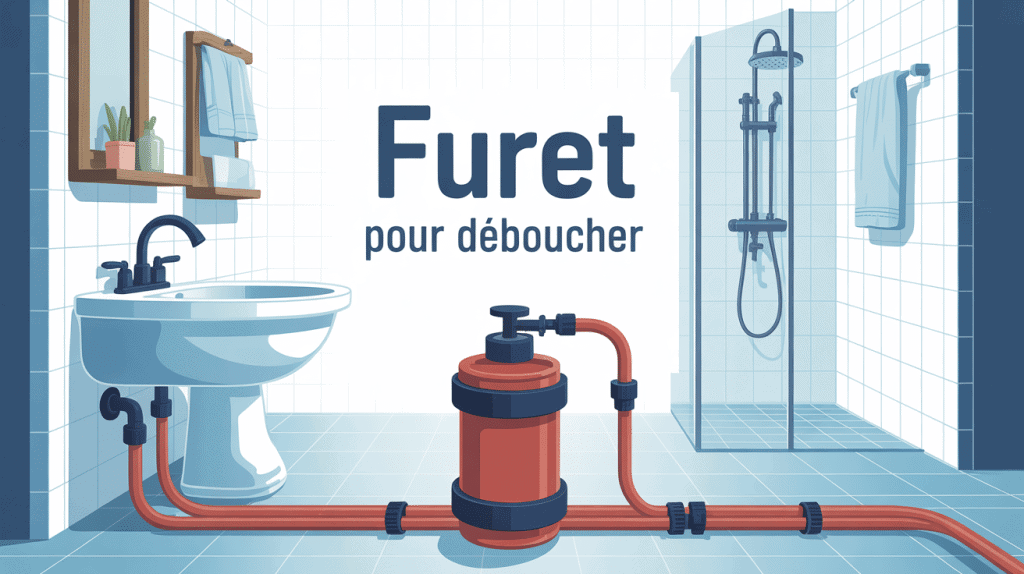 furet pour déboucher canalisation domestique