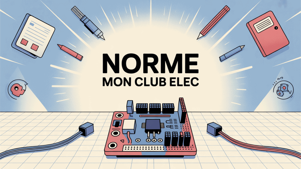 norme mon club elec illustration organisation documentation projets électroniques