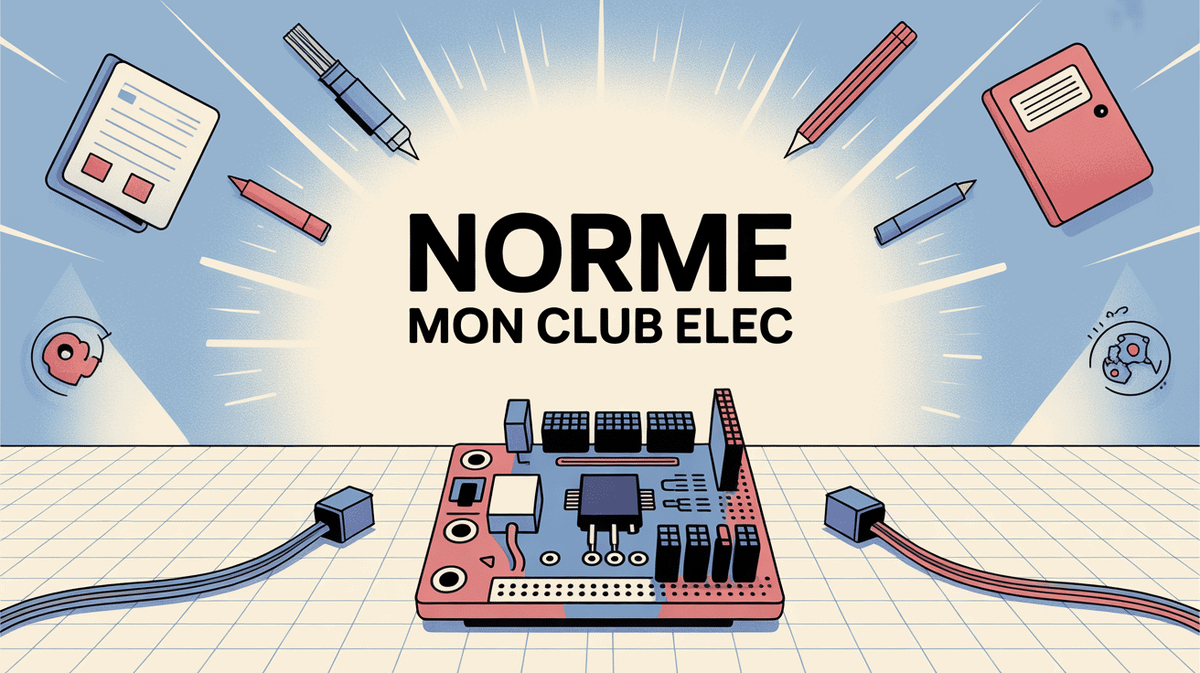 norme mon club elec illustration organisation documentation projets électroniques