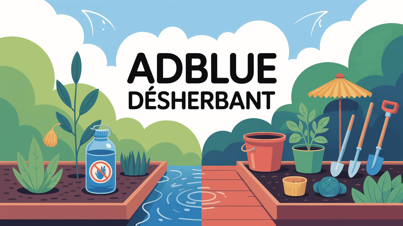 AdBlue désherbant interdit et jardin sain