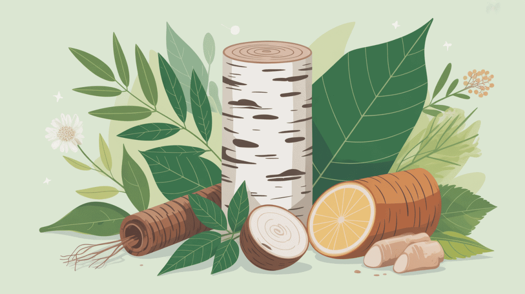 Illustration bouleau bienfaits santé naturelle