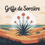 griffe de sorcière plante rampante fleurs dunes soleil