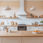 Peindre un plan de travail visuel cuisine rénovée