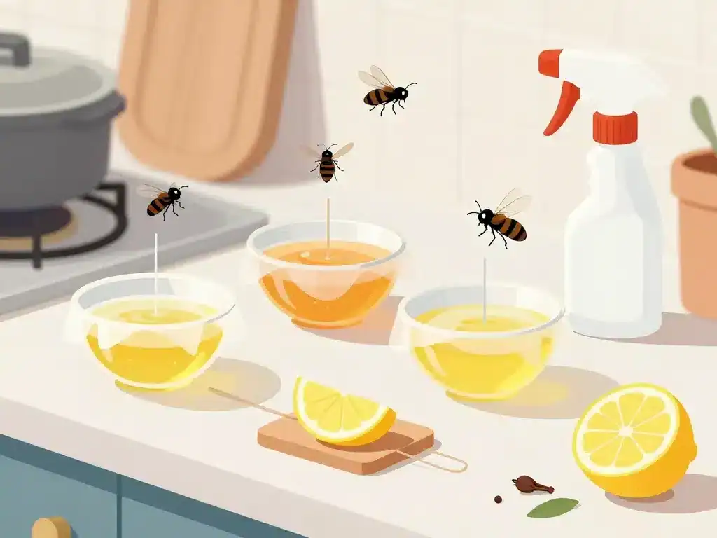 Solutions se débarrasser des moucherons cuisine