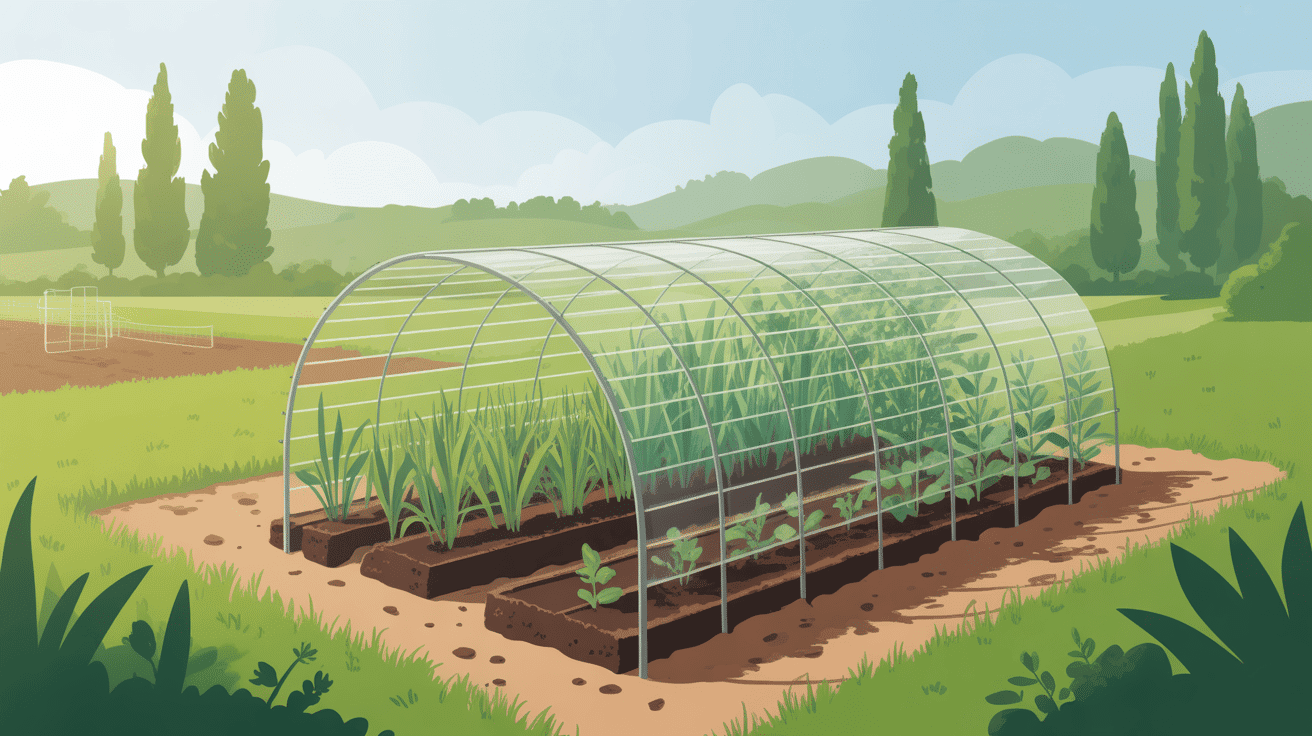 walipini plans vue globale serre enterrée économique et performante