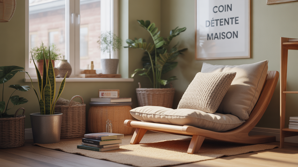 Coin détente maison : créer un espace de loisirs cosy