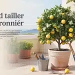 quand tailler un citronnier en pot sur terrasse méditerranéenne