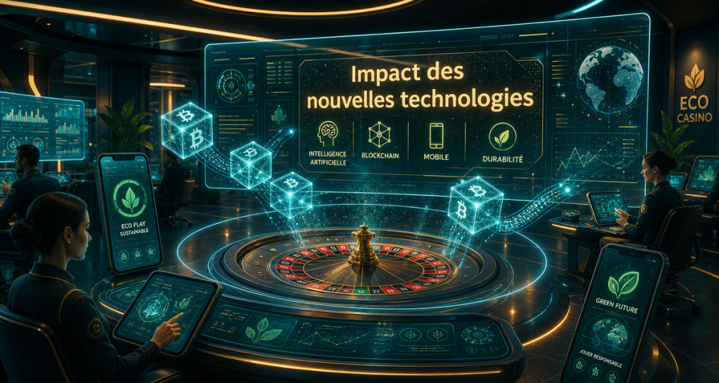 L&rsquo;impact des nouvelles technologies sur l&rsquo;industrie du casino en ligne