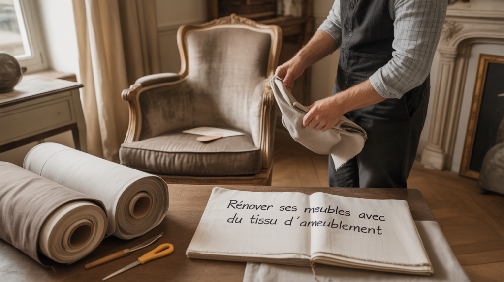 Rénover ses meubles avec du tissu d&rsquo;ameublement : idées et inspirations