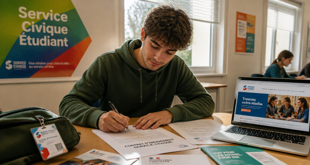 Service civique étudiant : Concilier engagement citoyen et réussite académique