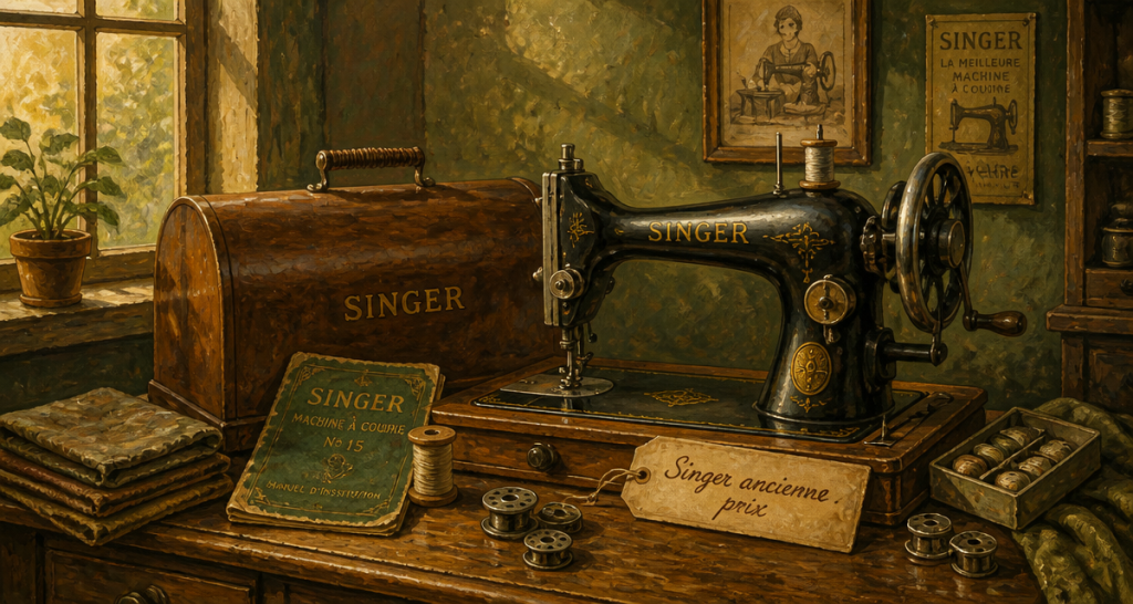 Vendre sa Singer ancienne : 4 critères pour passer de 50 € à 600 € de valeur