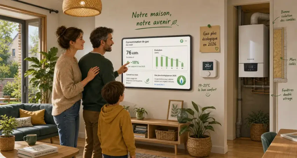 Comment rendre votre consommation de gaz plus écologique en 2026 ?