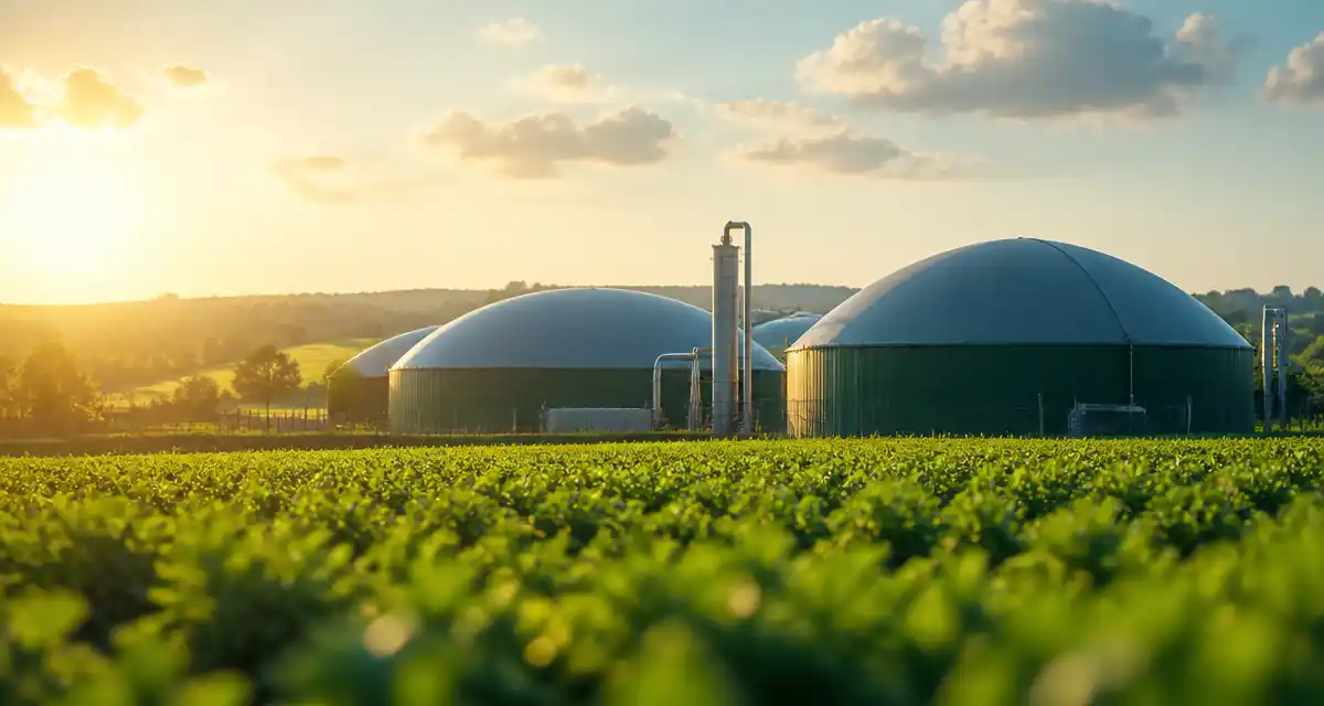 Le biogaz comme alternative durable au fossile