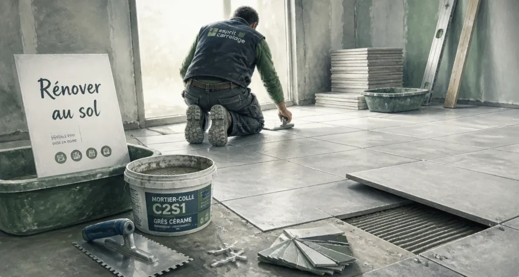 Rénovation de carrelage : la méthode Dalais-carreleur pour un chantier sans malfaçons