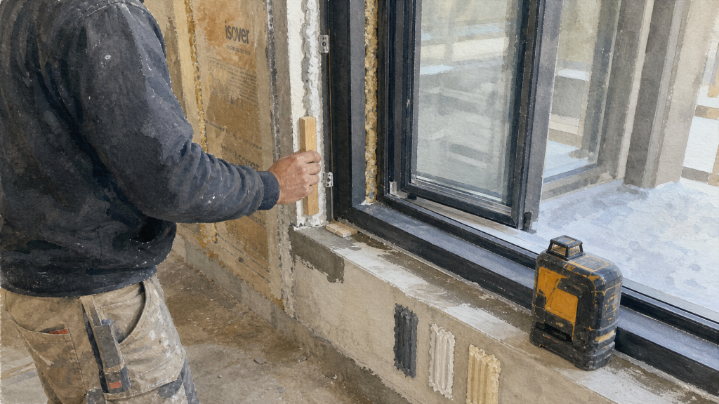 Installation de baie vitrée : 4 techniques de pose et réglages pour une étanchéité parfaite