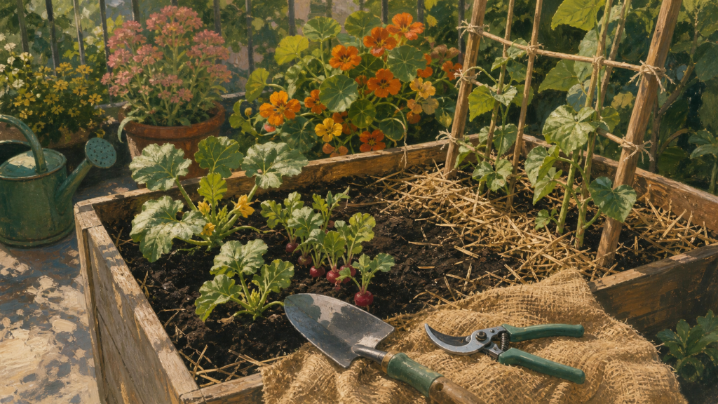 Jardinage facile : 4 piliers pour un potager productif sans contraintes