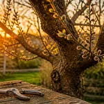 quand tailler un pecher sécateur branches