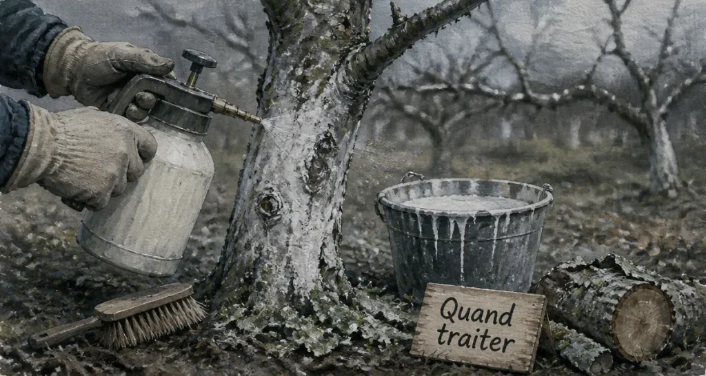 Traiter les arbres fruitiers : calendrier, méthodes et périodes clés pour une récolte saine