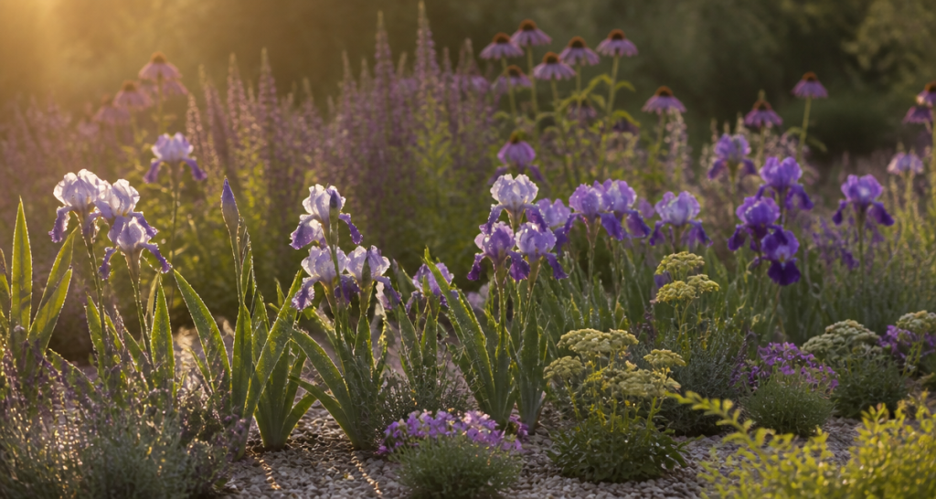 Que mettre au pied des iris ? 4 plantes compagnes et le paillis idéal pour éviter la pourriture