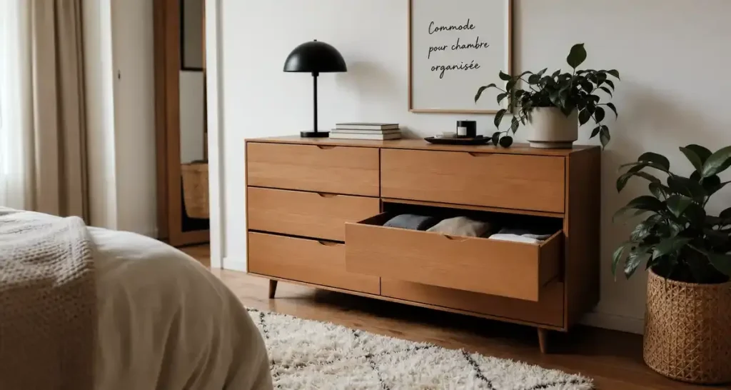 Commode : le meuble indispensable pour une chambre bien organisée