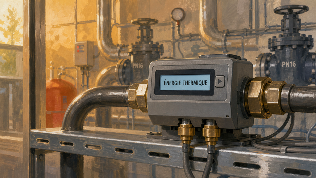 Compteur d’énergie thermique : ultrasons, normes MID et erreurs d’installation à éviter
