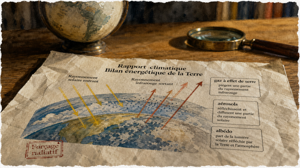 W/m2, positif ou négatif : ce que le forçage radiatif change vraiment dans le climat