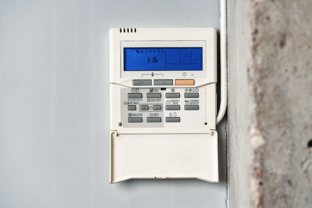 home security alarm system remote control on the w