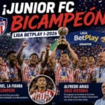 Junior FC campeon Liga BetPlay 2026: estrella 12 y bicampeon
