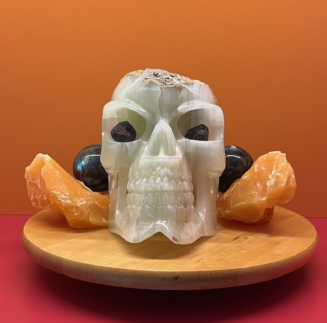 skull shaped crystal