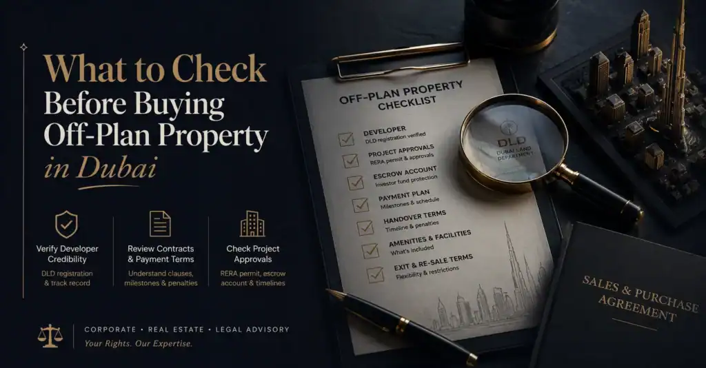 Buying Off-plan property in Dubai