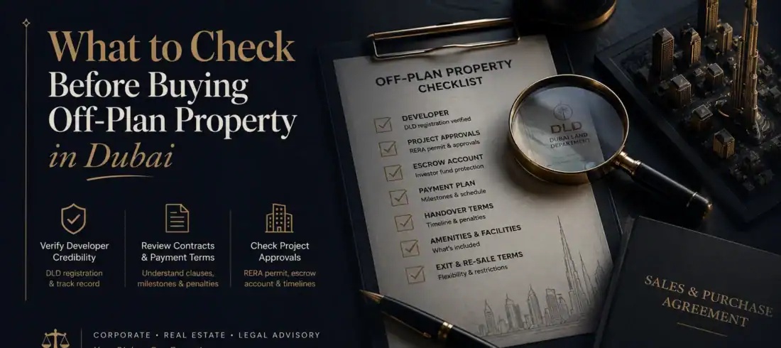 Buying off-plan property in Dubai