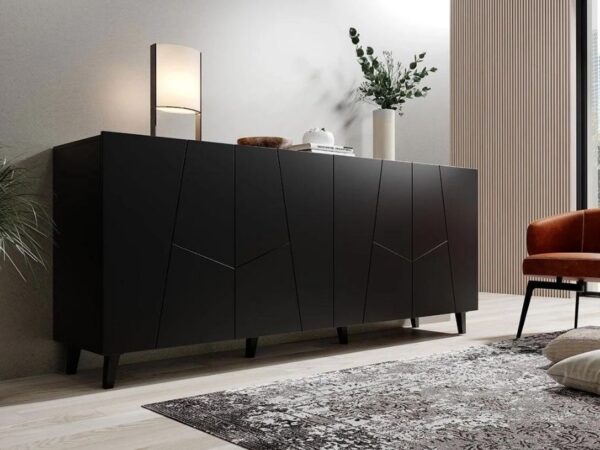 Aparador EDEN 200cm - preto