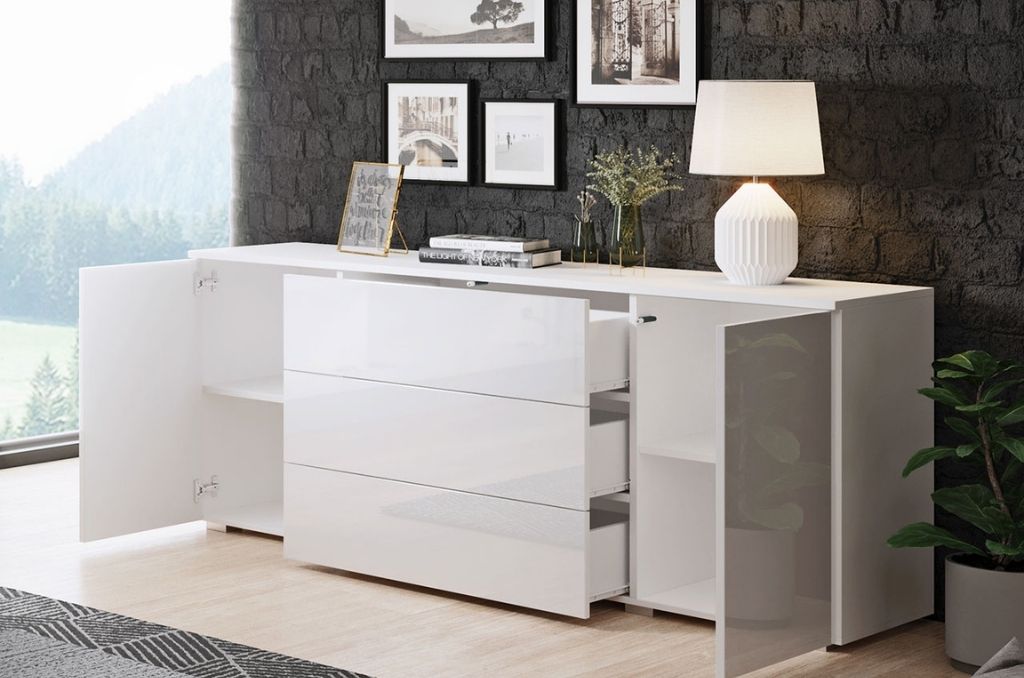 Aparador MISIO 150cm - branco - Image 2