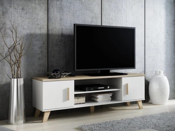 Móvel TV JACKIE 160cm - branco