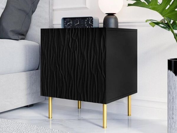 Mesa de Cabeceira MERSEY - Preto