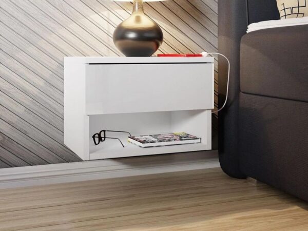 Mesa de Cabeceira NICE - branco