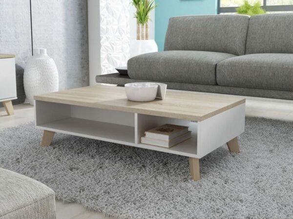 Mesa de Centro JACKIE 110cm - branco