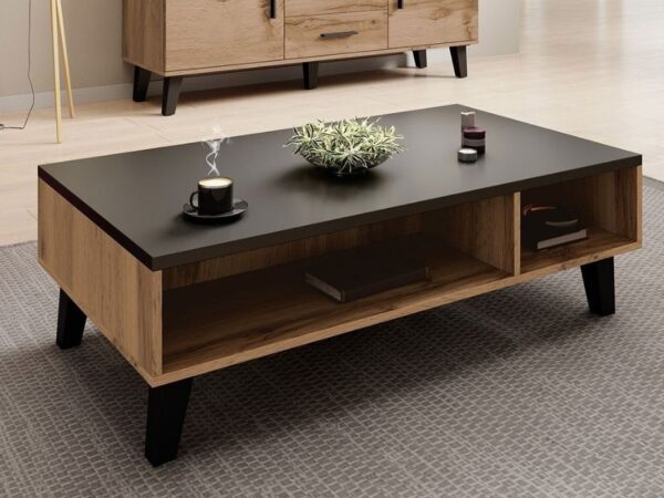 Mesa de Centro JACKIE 110cm - preto