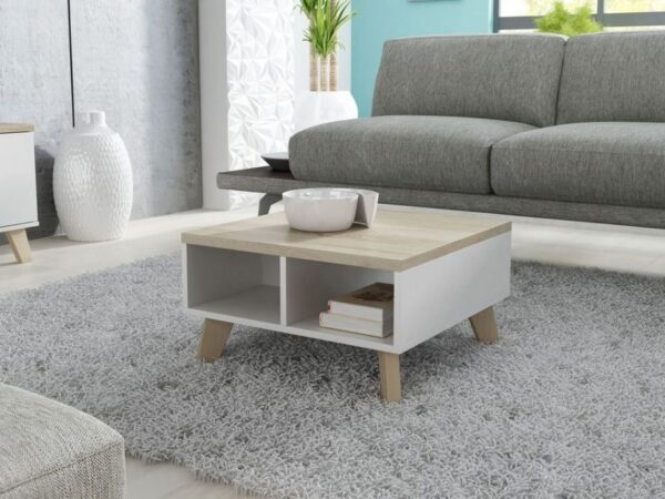 Mesa de Centro JACKIE 60cm - branco