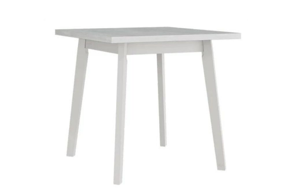 Mesa de jantar CHRIS 1 - branco, extensível 80 a 110cm