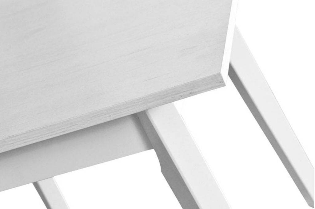 Mesa quadrada CHRIS 2 - grandson/preto, 80x80cm - Image 3