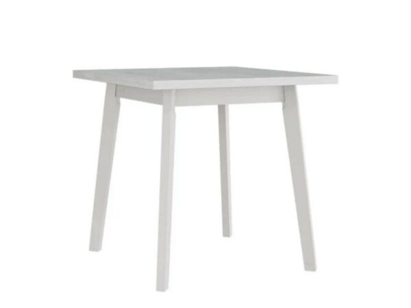 Mesa quadrada CHRIS 2 - branco, 80x80cm