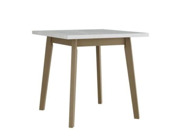 Mesa quadrada CHRIS 2 - branco/sonoma, 80x80cm