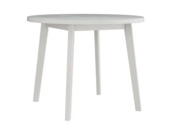 Mesa redonda CHRIS 3 - branco, 100cm